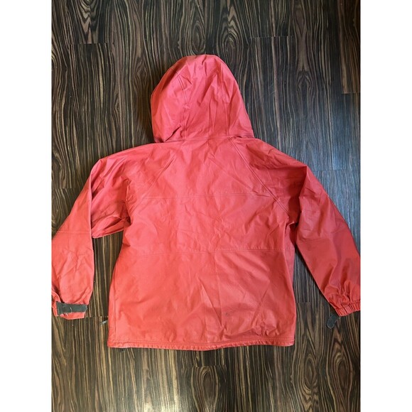 Helly Hansen Interface Polyurethane Jacket Rain Coat Red Size L Waterproof - Picture 10 of 11